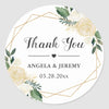 Aufkleber individuell, Sticker rund, Aufkleber Hochzeit, Wedding Sticker, Gastgeschenke, Candy-Bar, Candy Bar, Dankeskarten Hochzeit, Einladungskarten, Umschläge Hochzeitseinladungen, Schön das du da bist, Thank you, 