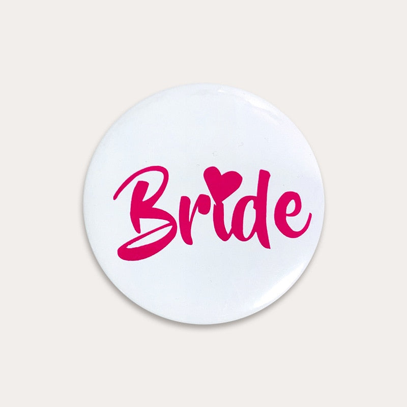 JGA Button, Anstecker, Team Braut Buttons, JGA outfit, Junggesellinnenabschied accessoires, Hochzeit, Hochzeits-Villa, JGA Zubehör, JGA Anstecker, 