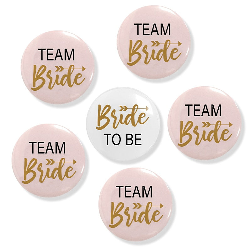 JGA Button, Anstecker, Team Braut Buttons, JGA outfit, Junggesellinnenabschied accessoires, Hochzeit, Hochzeits-Villa, JGA Zubehör, JGA Anstecker, 