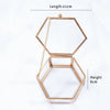 Ringkissen, Ringetui, Ring Schatulle glas, Metal Hexagon, individuell bedruckt, personalisierte Ringbox, Hexagon glas, Eheringe, Hochzeit, Metallbox, God, Hochzeits-Villa, Ehering Box, Wedding, 