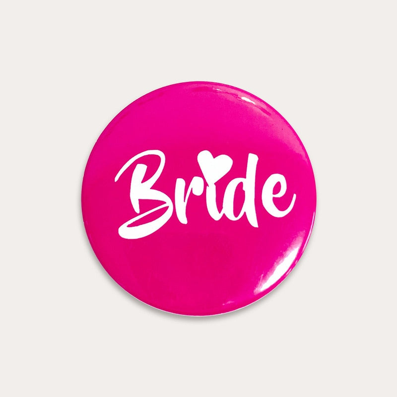 JGA Button, Anstecker, Team Braut Buttons, JGA outfit, Junggesellinnenabschied accessoires, Hochzeit, Hochzeits-Villa, JGA Zubehör, JGA Anstecker, 