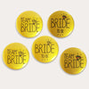 JGA Button, Anstecker, Team Braut Buttons, JGA outfit, Junggesellinnenabschied accessoires, Hochzeit, Hochzeits-Villa, JGA Zubehör, JGA Anstecker, 