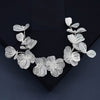 Brautschmuck, Haarschmuck, Hochzeitsfrisur, Haarspange Hochzeit, Perlen, Brauthaarschmuck, Schmuckkamm, Haarranke, Flechtfrisur,  Haarnadeln, romantischer Haarschmuck, eleganter Haarschmuck, Haarrebe, Kopfschmuck, Blumenschmuck, Rosegold, Silber, Gold, Draht, lang, breit, Haarkette, Blütenranke, Hochzeits-Villa, Brautaccessoire, Hochzeits accessoire, Braut, Hochzeit