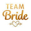 Klebetatoos, Tatoos JGA, Junggesellinnenabschied, JGA Accessoires, Team Bride Tatoo, Hochzeit, Party Tatoos, Gold Tatoo, Hochzeit, Hochzeits-Villa, Sticker JGA, 