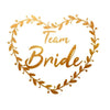 Klebetatoos, Tatoos JGA, Junggesellinnenabschied, JGA Accessoires, Team Bride Tatoo, Hochzeit, Party Tatoos, Gold Tatoo, Hochzeit, Hochzeits-Villa, Sticker JGA, 