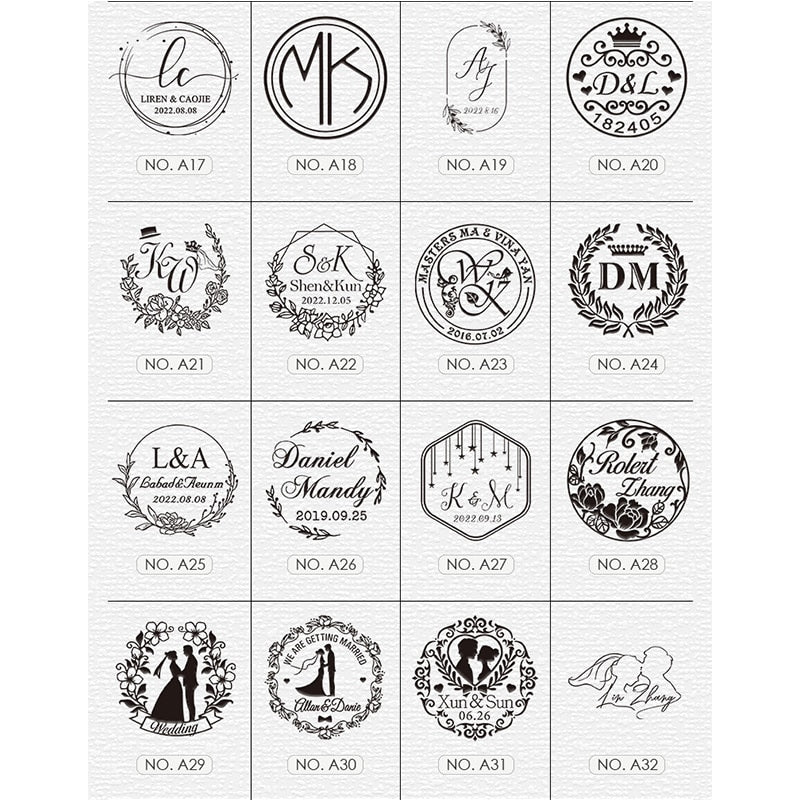 Wachsstempel, Schokoladenstempel, Siegel, Siegelwachs, Hochzeitssiegel, Decor, Einladungstempel, Einladung basteln, Hochzeitseinladung, Wachssiegel, Logo, Design, Hochzeits-Villa