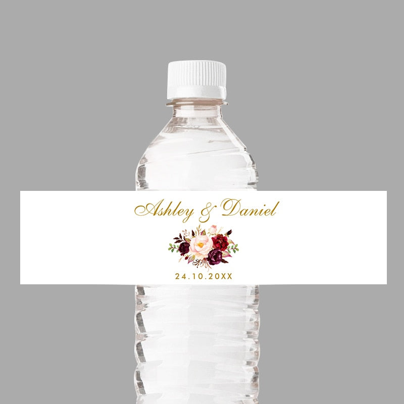 Aufkleber individuell, Sticker Wasserflaschen. Aufkleber Flaschen, Aufkleber Hochzeit, Wedding sticker, Banderole Flaschen, Hangover Kit. Hangover-Kit, Survival-Kit Hochzeit