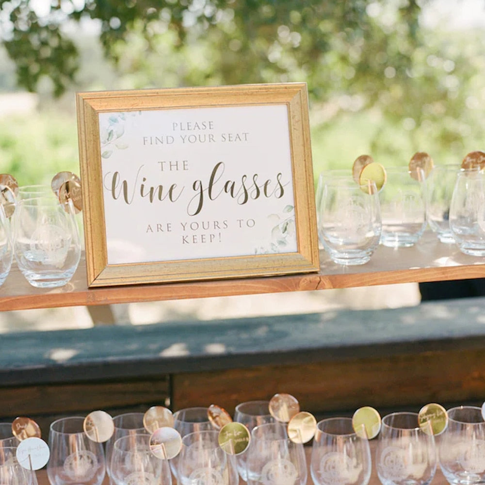 Platzkarte, Namensschild, Namenschild Hochzeit, Gastgeschenk, Hochzeit, Tischdeko, personalisierter Platzkarten, Geschenke, Wedding givaway, Hochzeits-Villa, Acryl Anhänger, Sektempfang, Glasanhänger, Glasstecker, Party Must Have