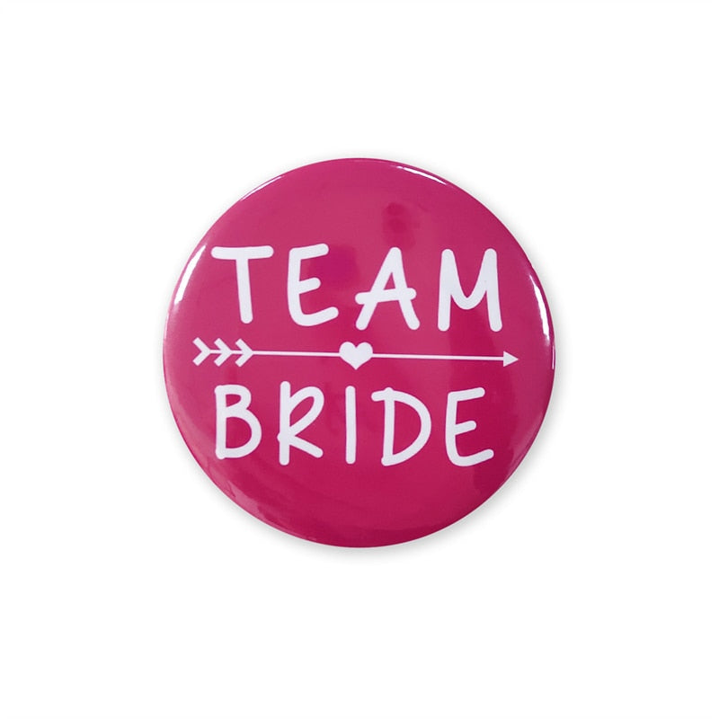 JGA Button, Anstecker, Team Braut Buttons, JGA outfit, Junggesellinnenabschied accessoires, Hochzeit, Hochzeits-Villa, JGA Zubehör, JGA Anstecker, 