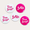 JGA Button, Anstecker, Team Braut Buttons, JGA outfit, Junggesellinnenabschied accessoires, Hochzeit, Hochzeits-Villa, JGA Zubehör, JGA Anstecker, 